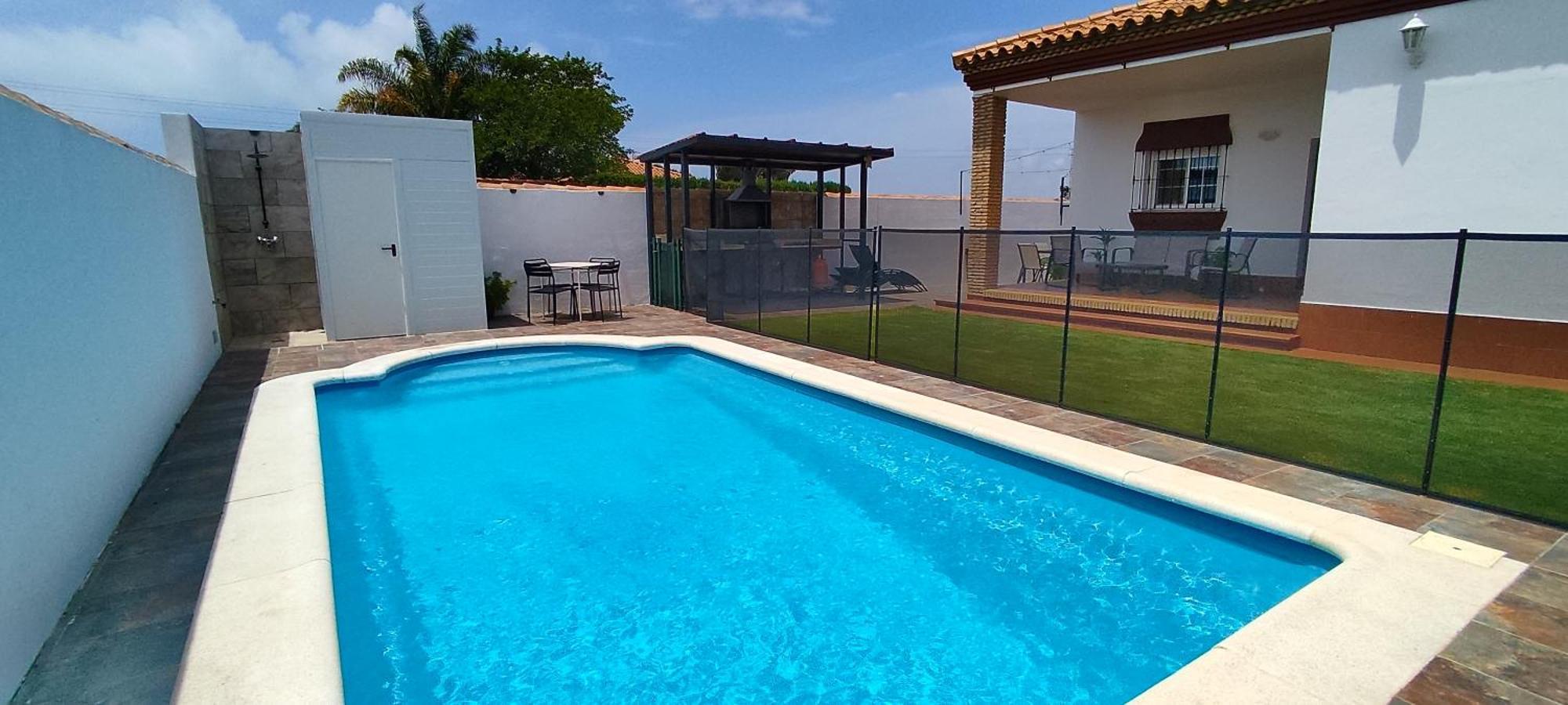 Chalet Hercules La Barrosa Chiclana de la Frontera Exterior photo